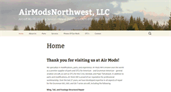 Desktop Screenshot of airmodsnw.com